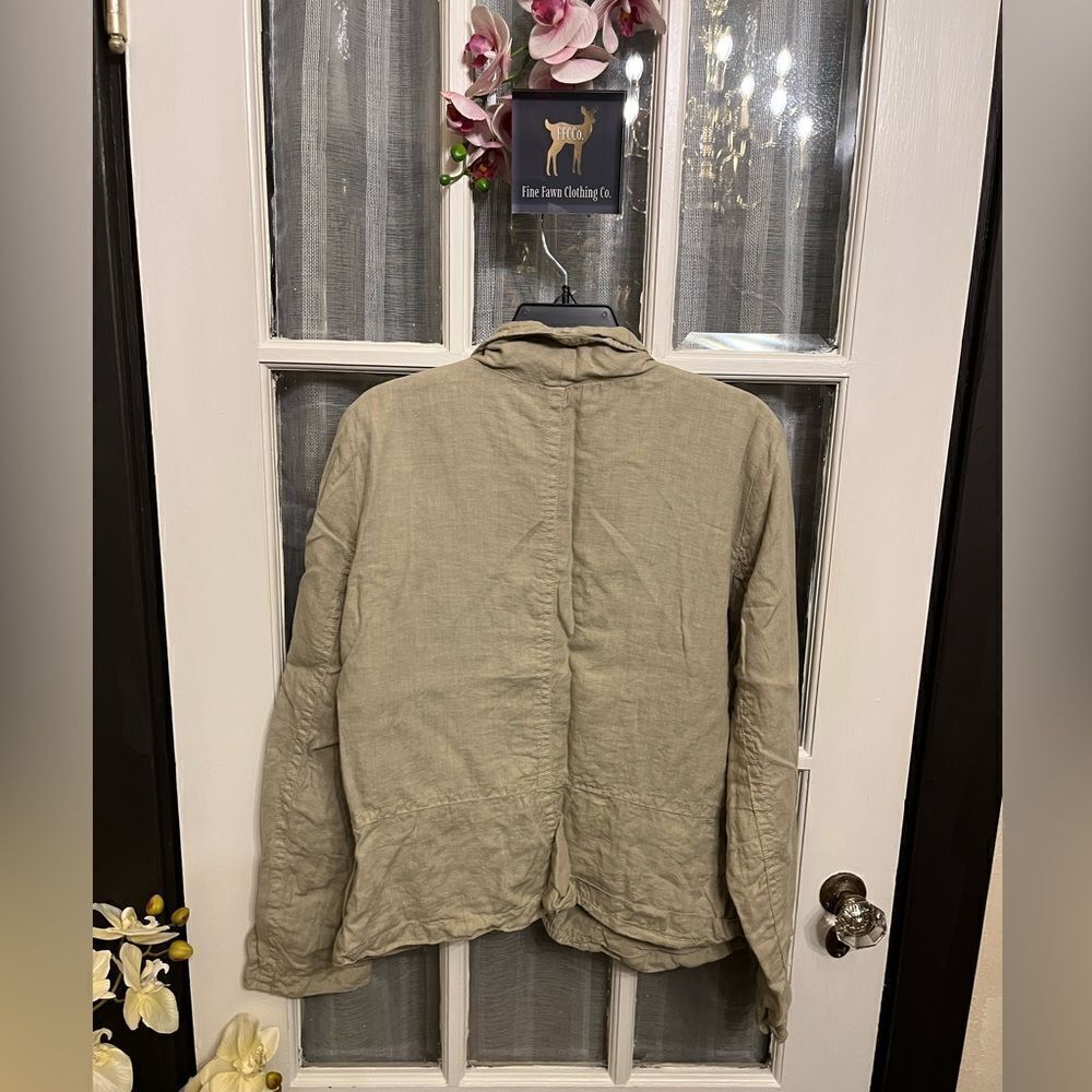 Johnny Was Light Green Jacket - Picture 4 of 15